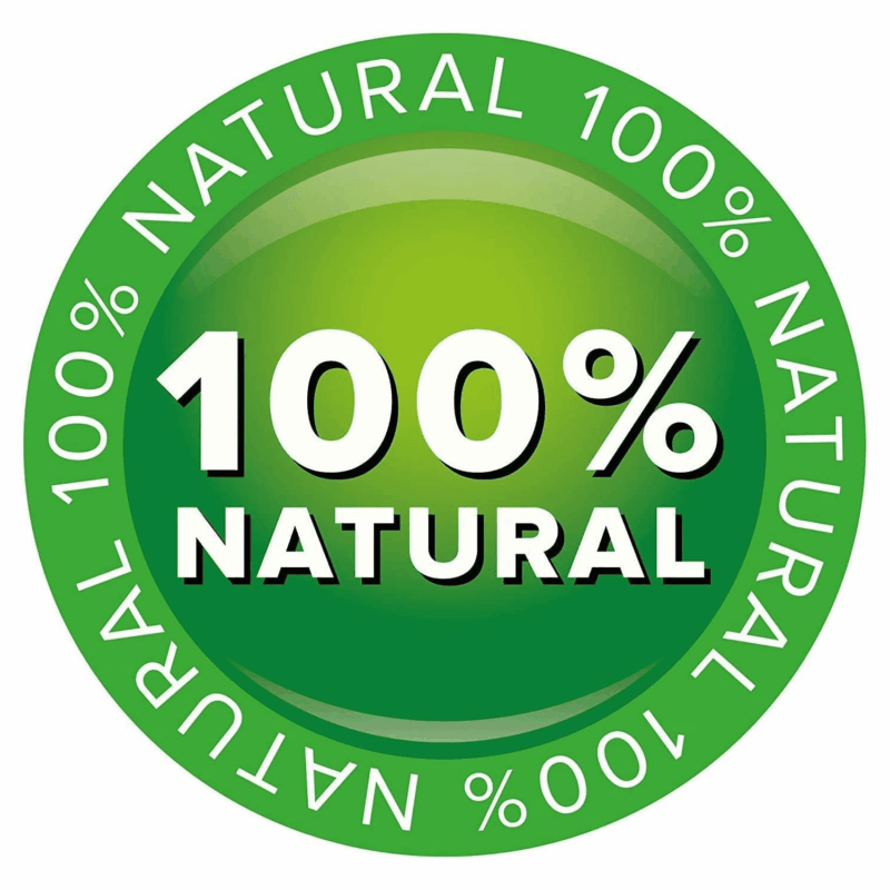 100% natural
