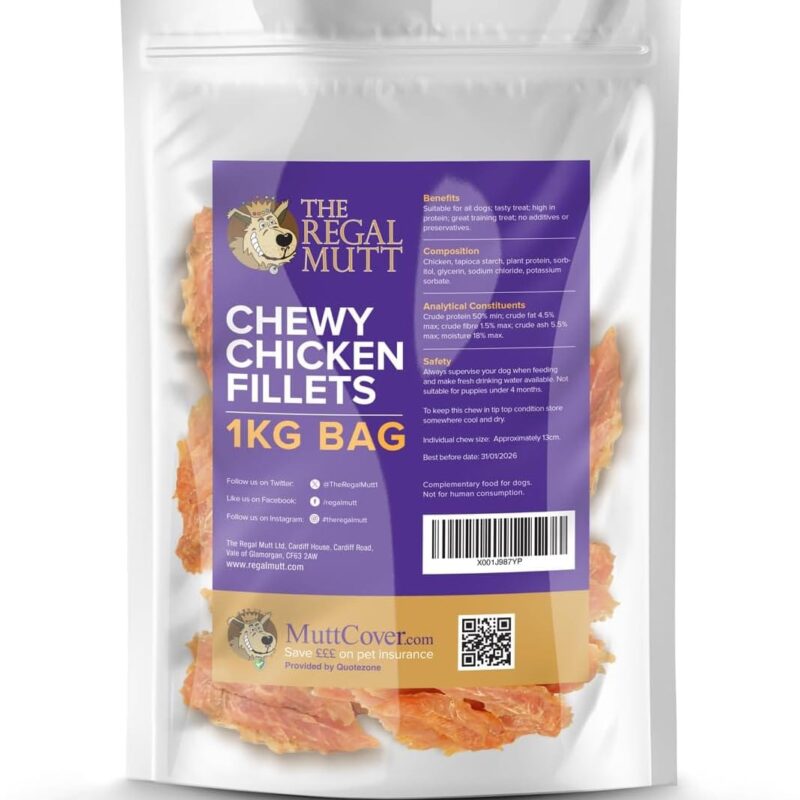 Chewy Chicken Fillets - 1kg Bag - Image 8