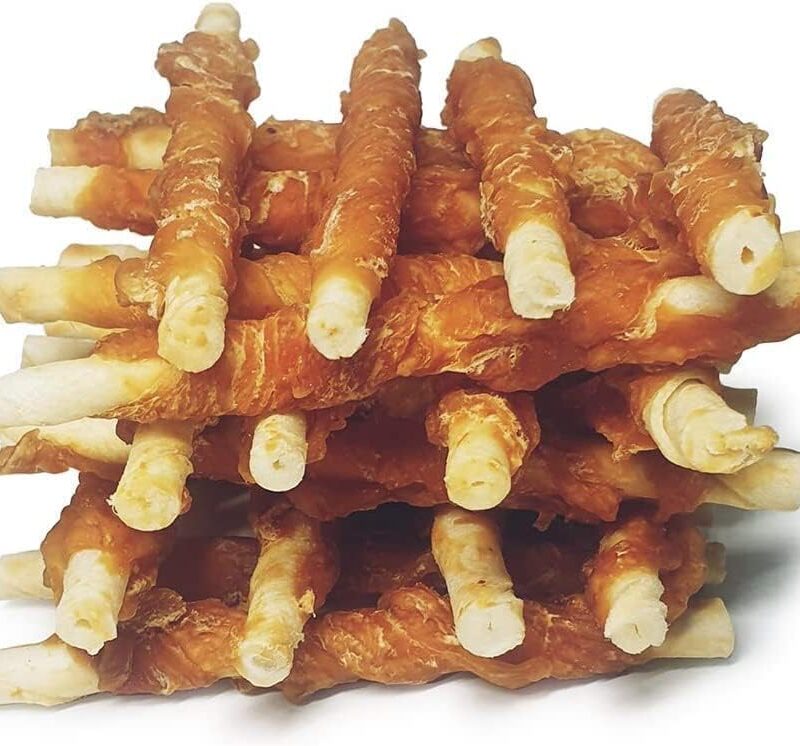 Chewy Twists with Chicken