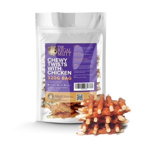 Chewy Twists with Chicken - 320g Bag