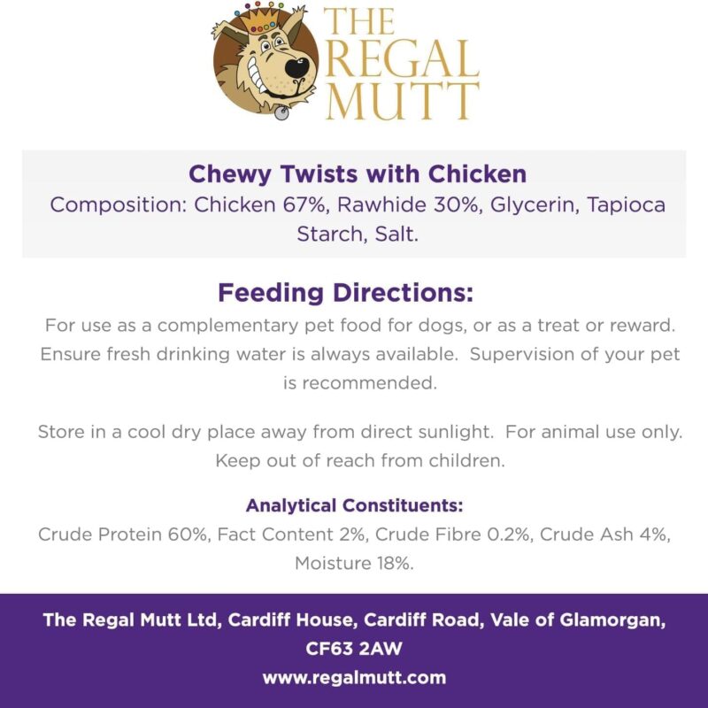 Chewy Twists with Chicken - 320g - Image 6