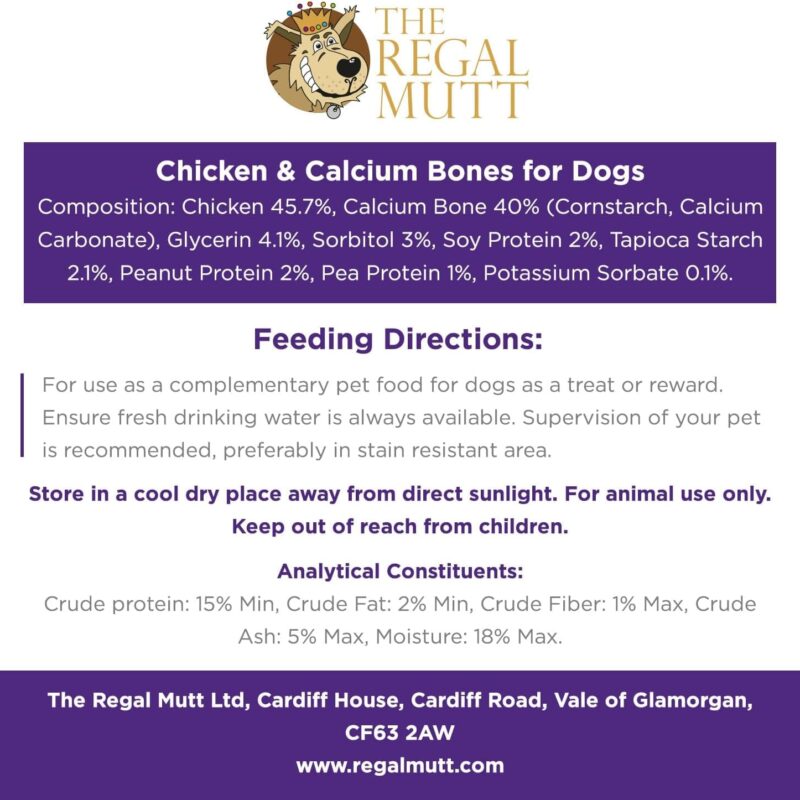 Chicken & Calcium Bones – 1kg Bag - Image 5
