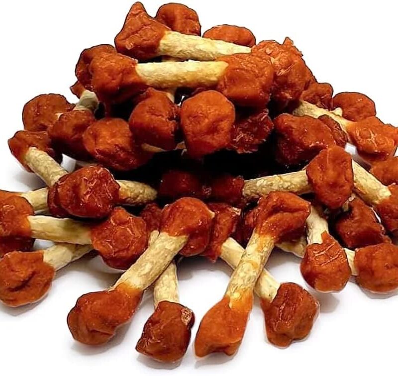 Alternative view of Chicken Dumbbells – 800g Bag