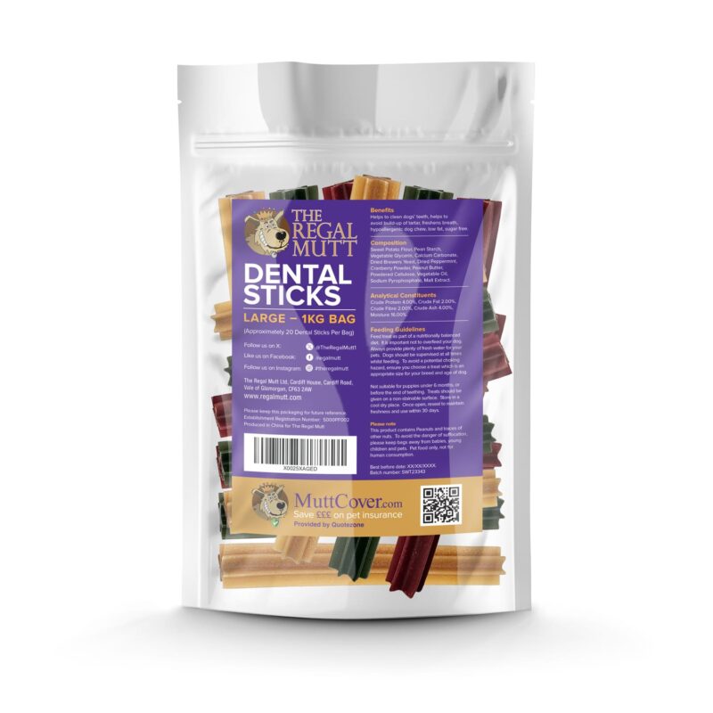 Dental Sticks - Large - 1kg Bag - Image 8