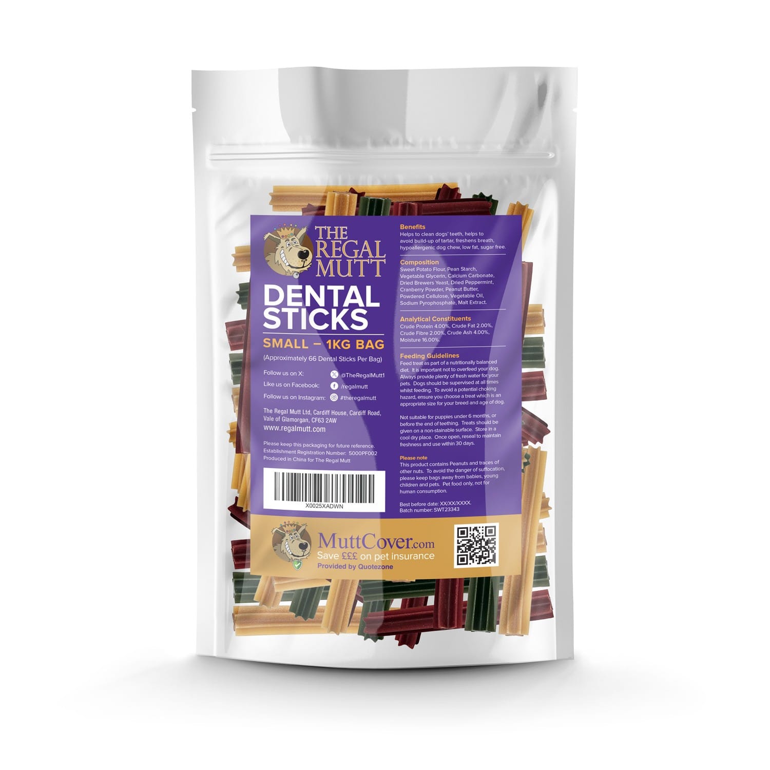 Dental Sticks - Small - 1kg Bag - Image 8