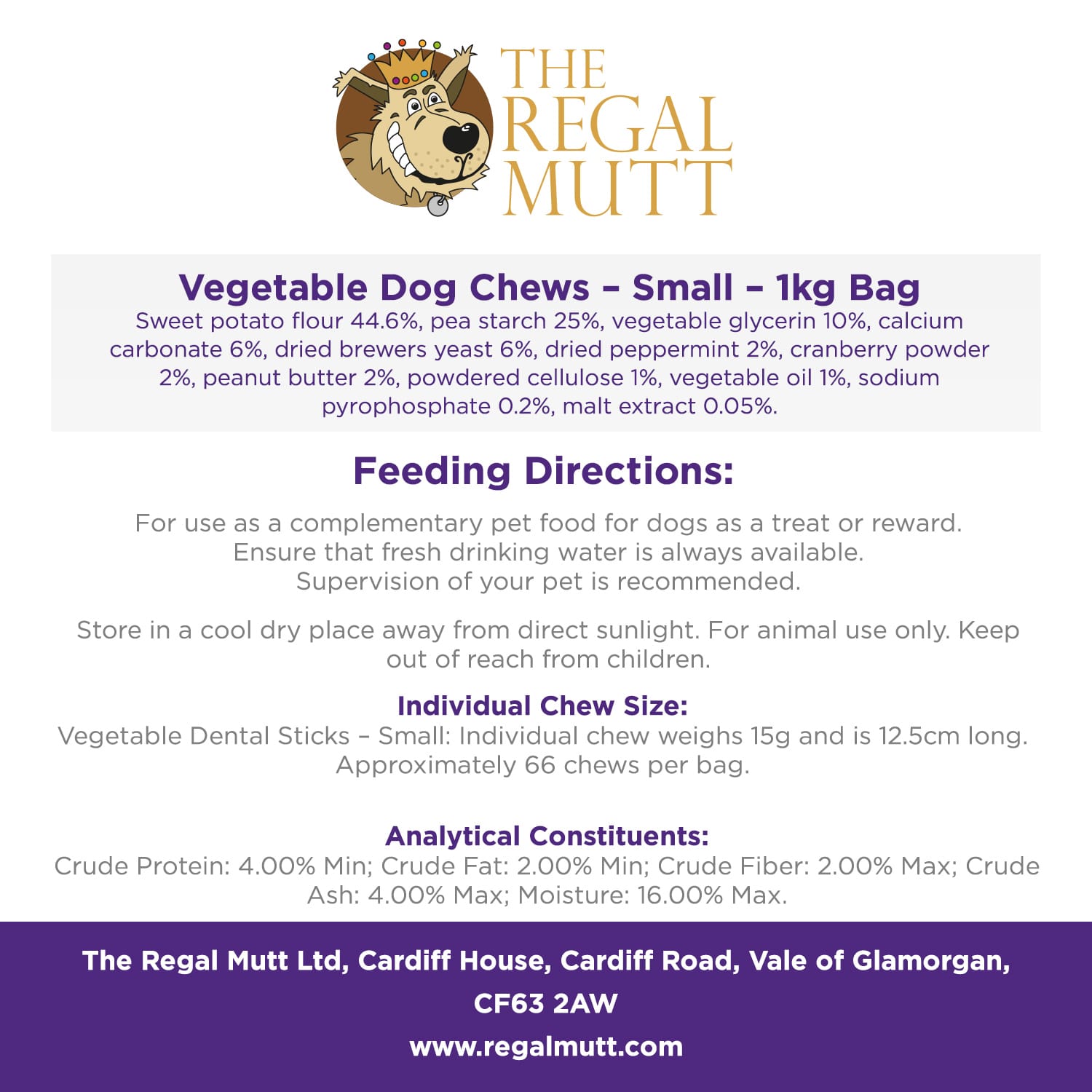 Dental Sticks - Small - 1kg Bag - Image 7