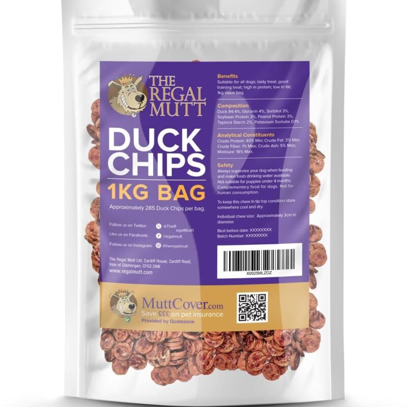 Duck Chips – 1kg Bag - Image 8