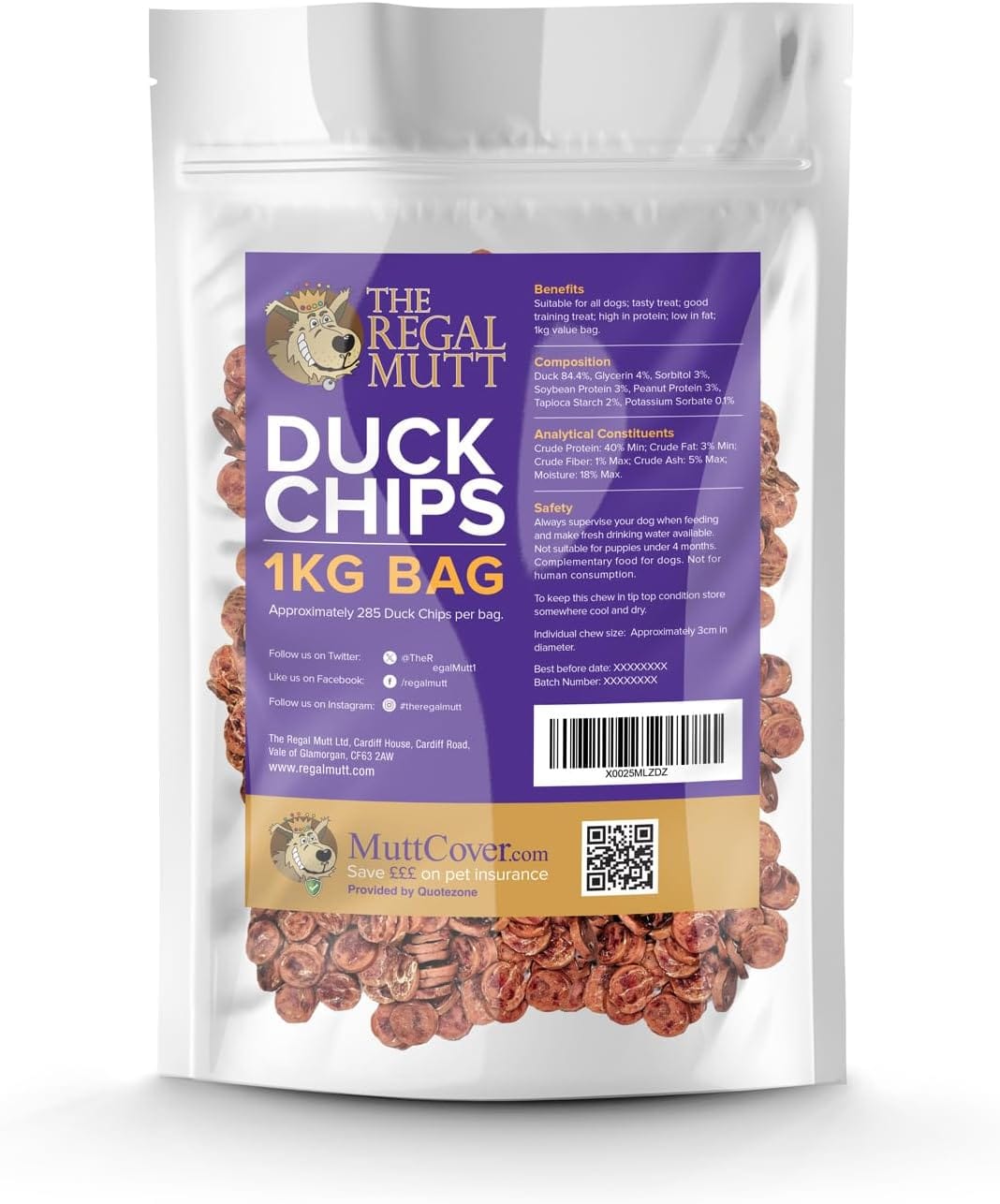 Duck Chips – 1kg Bag - Image 8