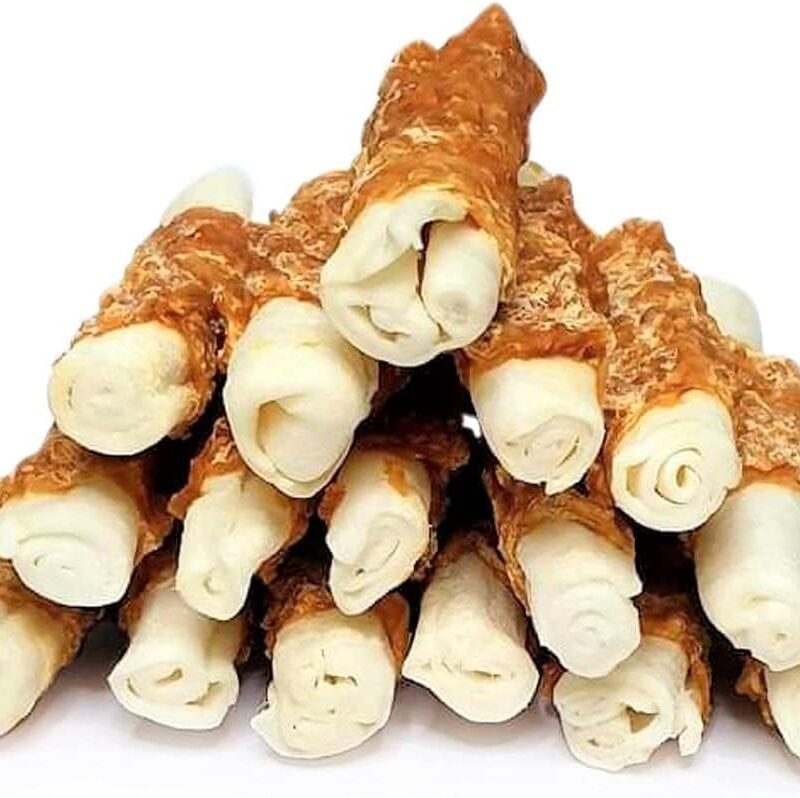 Alternative view of Chewy Jumbo Twists with Chicken - 600g Bag