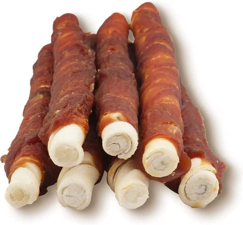 Alternative view of Mega Chewy Twists with Duck – Bag of 18 (1.25kg)