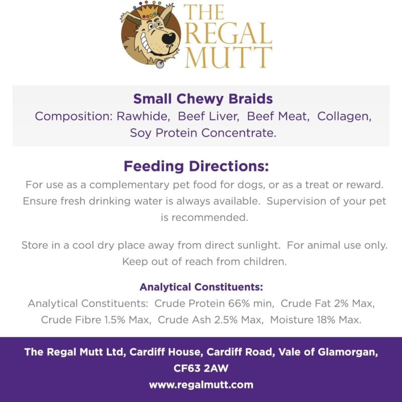 Small Braid Chews - 1kg Bag - Image 6