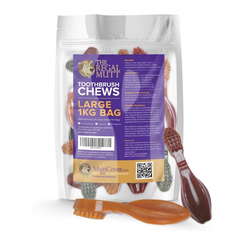 Toothbrush Chews - Large - 1kg Bag