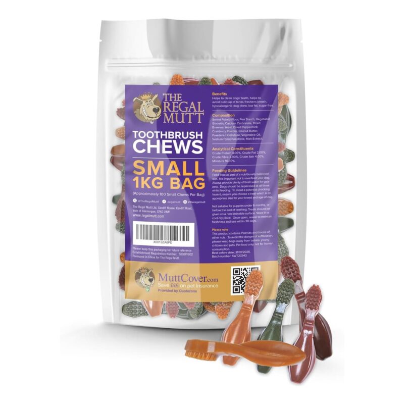 Toothbrush Chews - Small - 1kg Bag