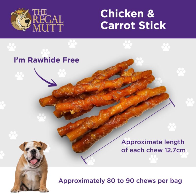 Chicken & Carrot Sticks - 1kg Bag - Image 4